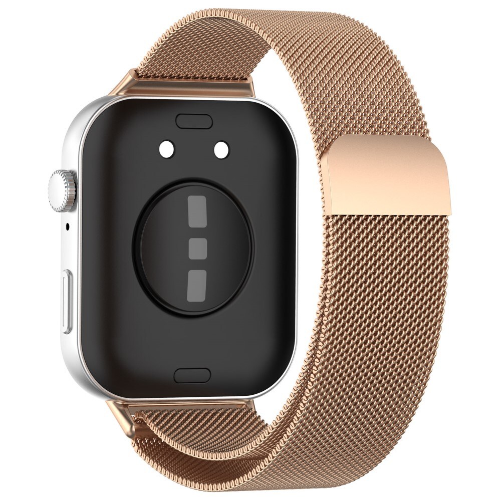 Huawei Watch Fit 4 Pro Armbånd Milanese Loop, Rose guld