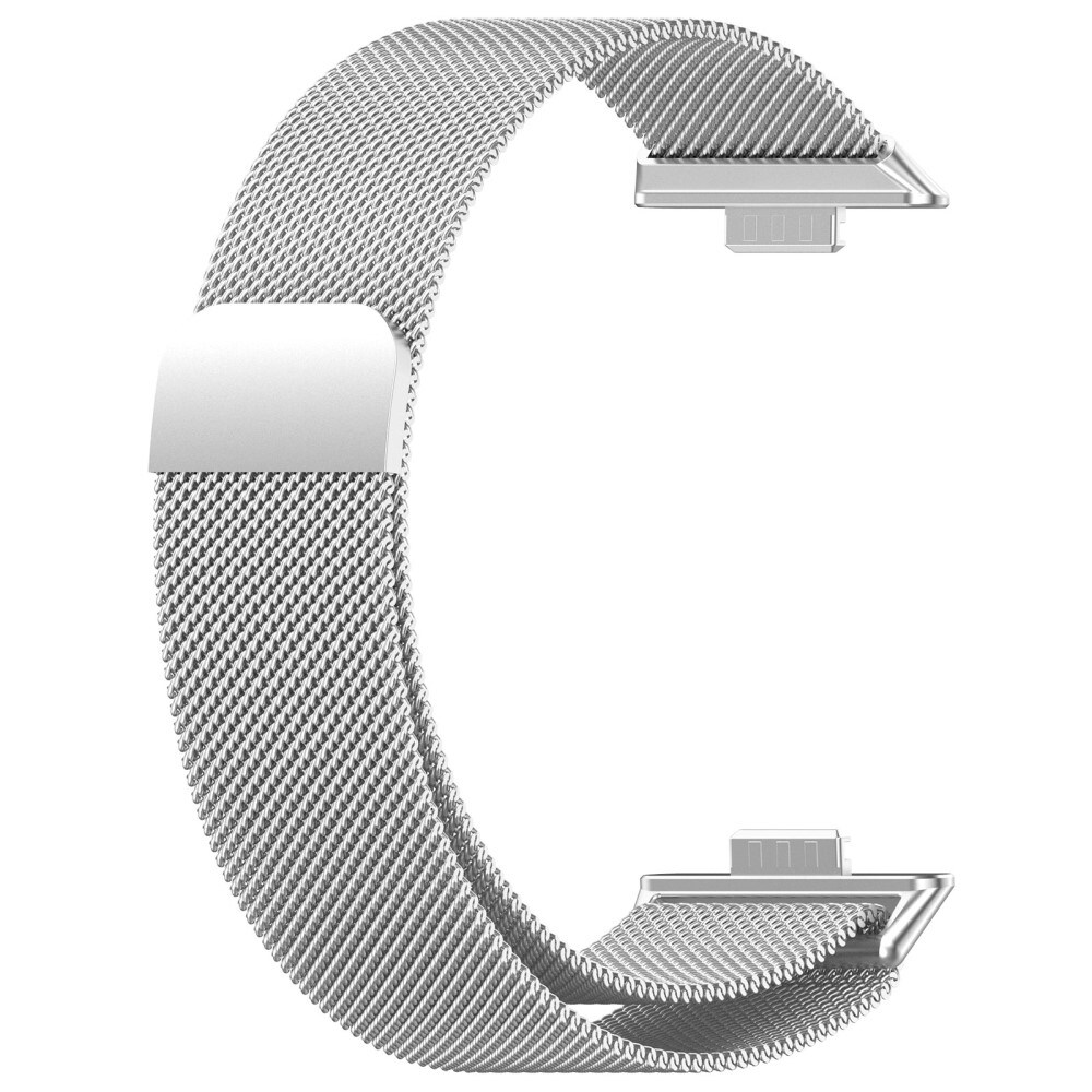 Huawei Watch Fit 4 Armbånd Milanese Loop, Sølv