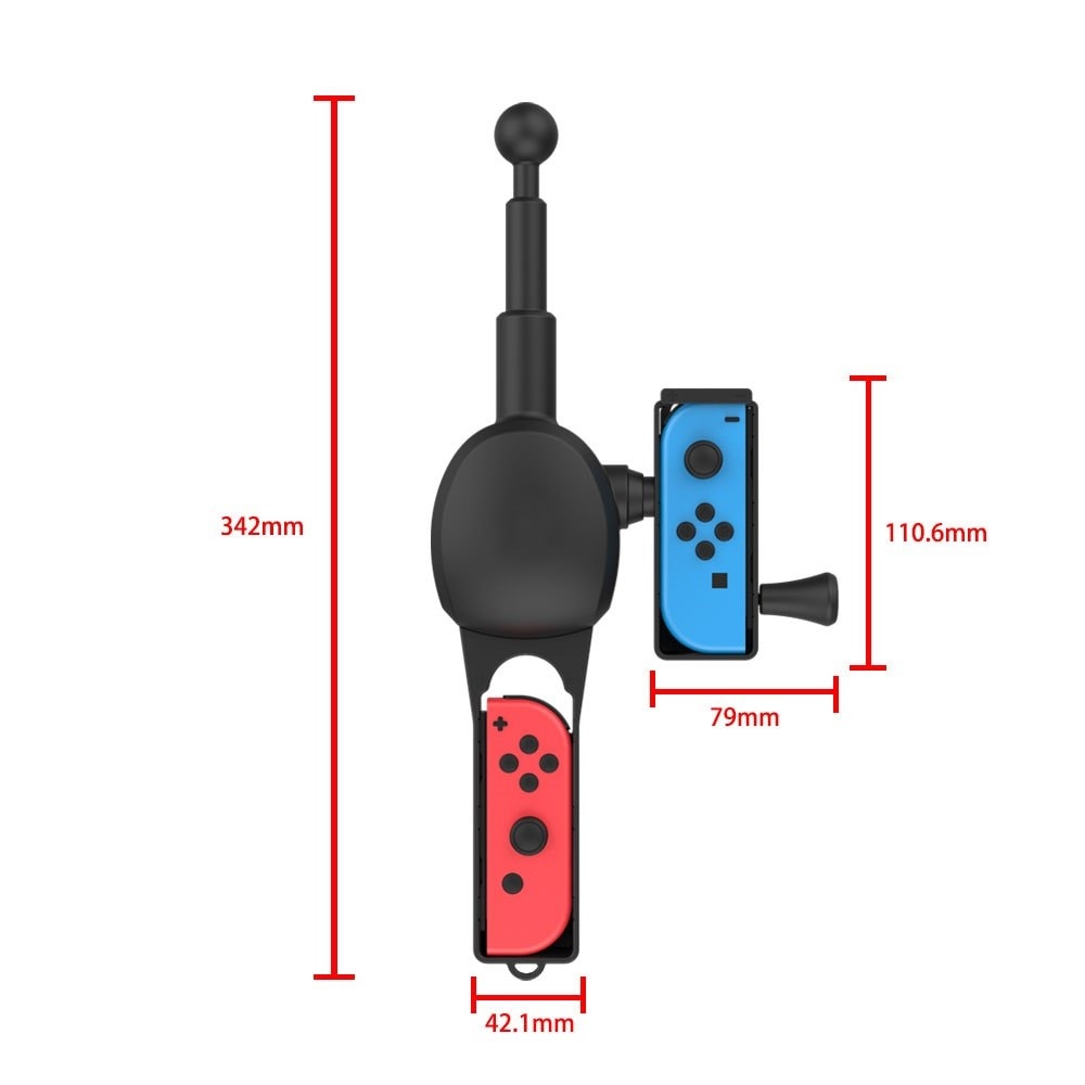 Nintendo Switch Joy-Con fiskestang, Sort