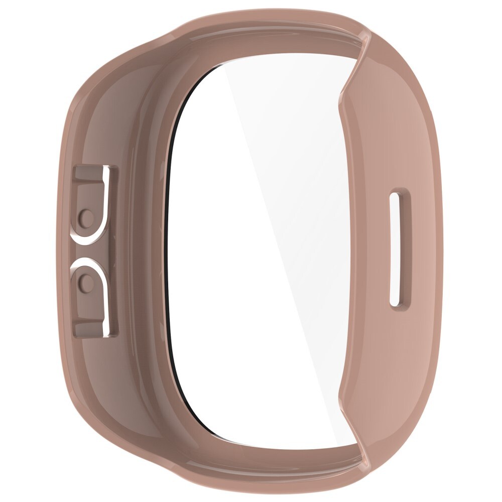 Fitbit Ace LTE Heldækkende cover med indbygget skærmbeskytter, Lyserød