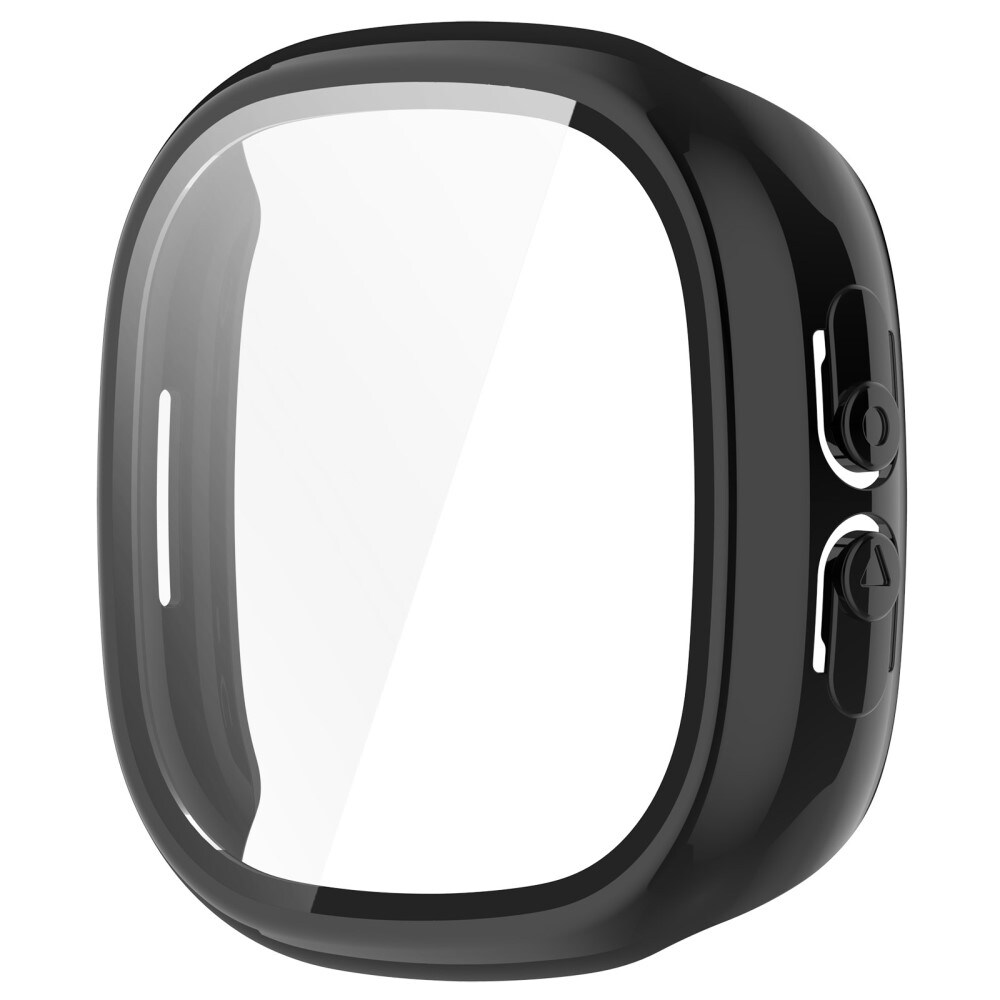 Fitbit Ace LTE Heldækkende cover med indbygget skærmbeskytter, Sort