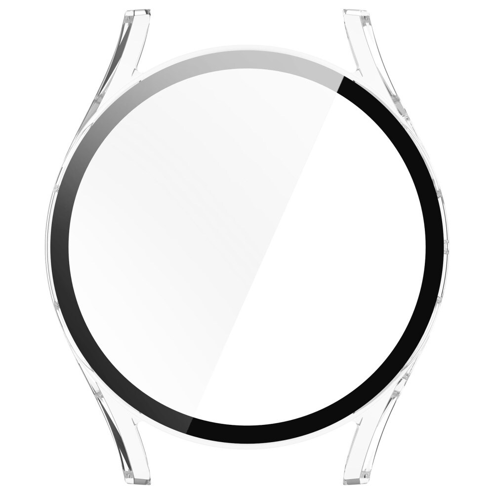 Samsung Galaxy Watch 7 44mm Heldækkende cover med indbygget skærmbeskytter, Gennemsigtig