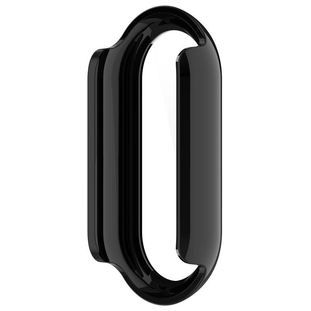 Xiaomi Mi Band 9 Heldækkende cover med indbygget skærmbeskytter, Sort
