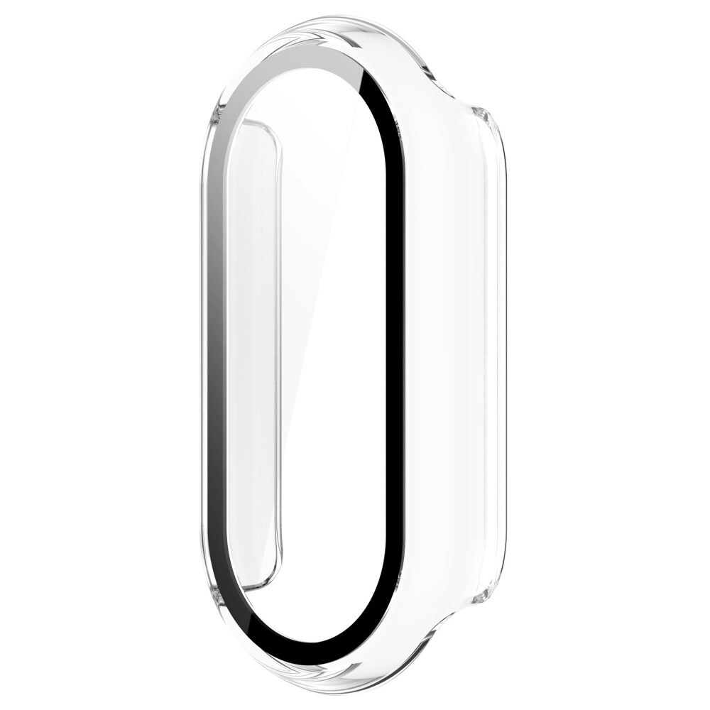Xiaomi Mi Band 9 Heldækkende cover med indbygget skærmbeskytter, Gennemsigtig