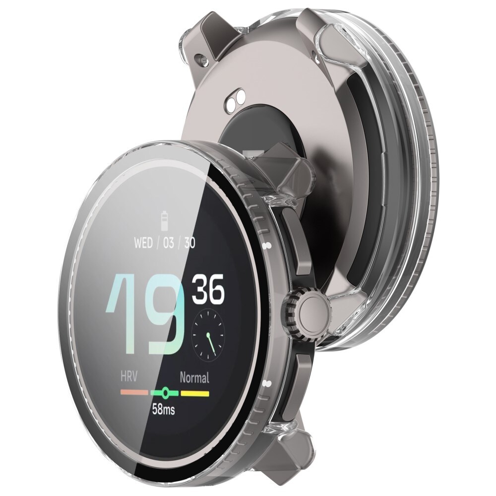 Suunto Race S Heldækkende cover med indbygget skærmbeskytter, Gennemsigtig