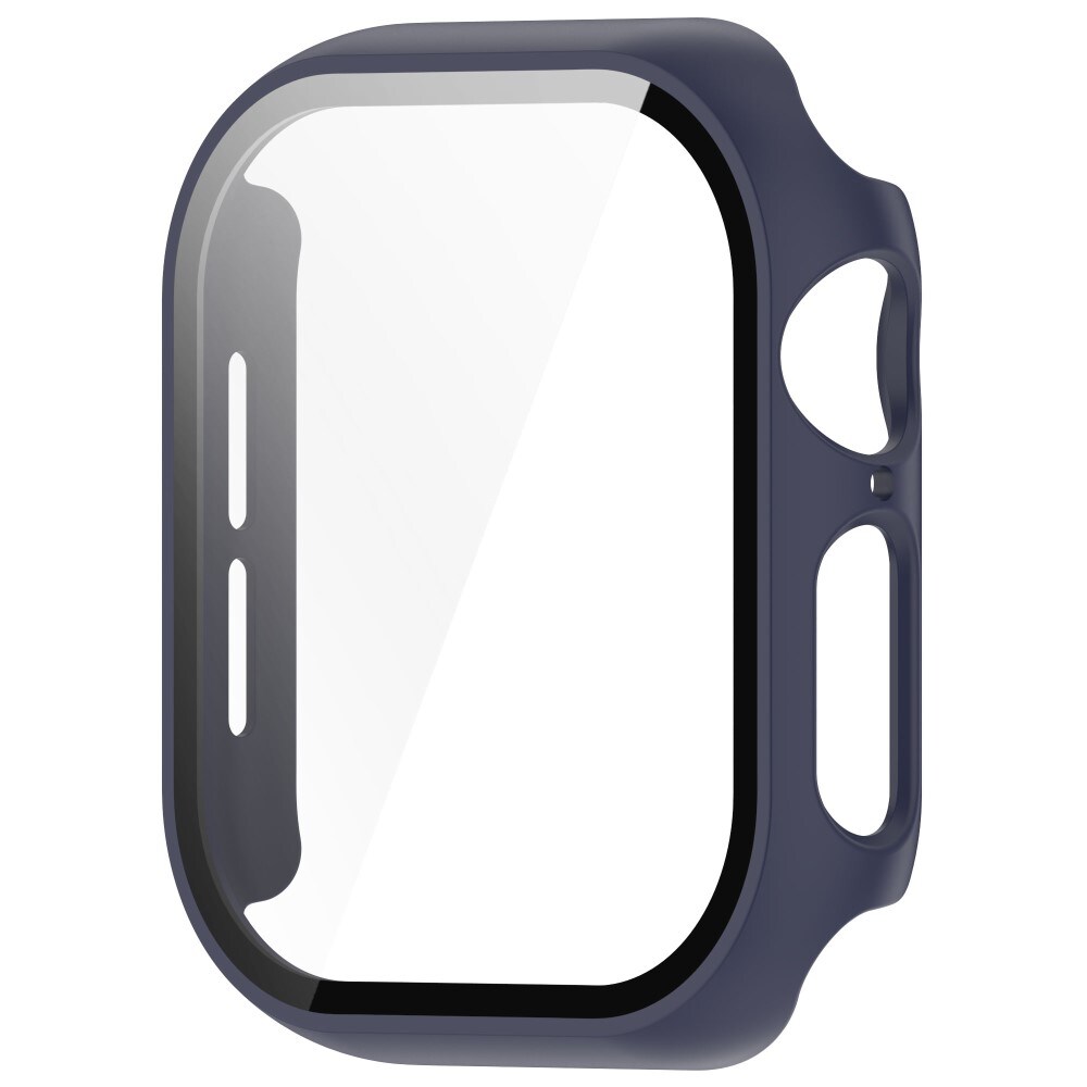 Apple Watch Series 10 46mm Heldækkende cover med indbygget skærmbeskytter, Blå