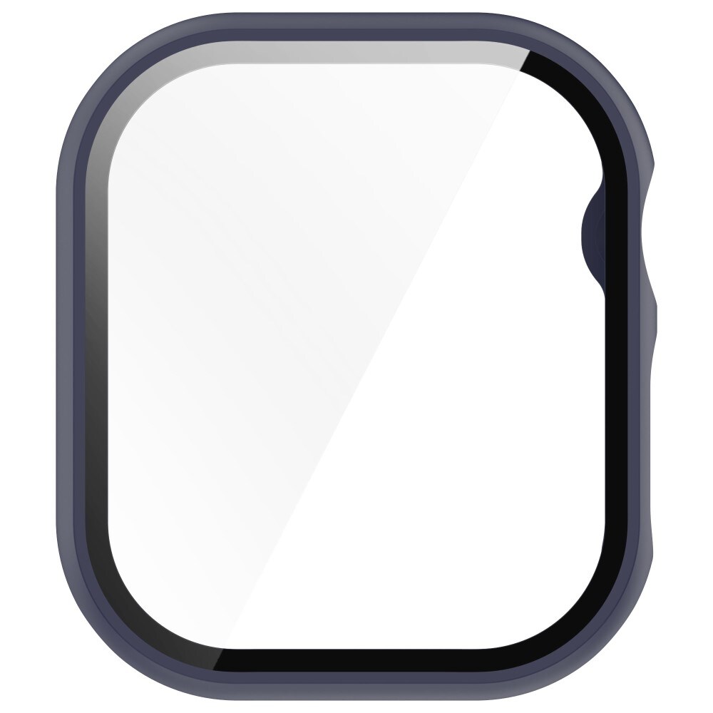 Apple Watch Series 10 46mm Heldækkende cover med indbygget skærmbeskytter, Blå