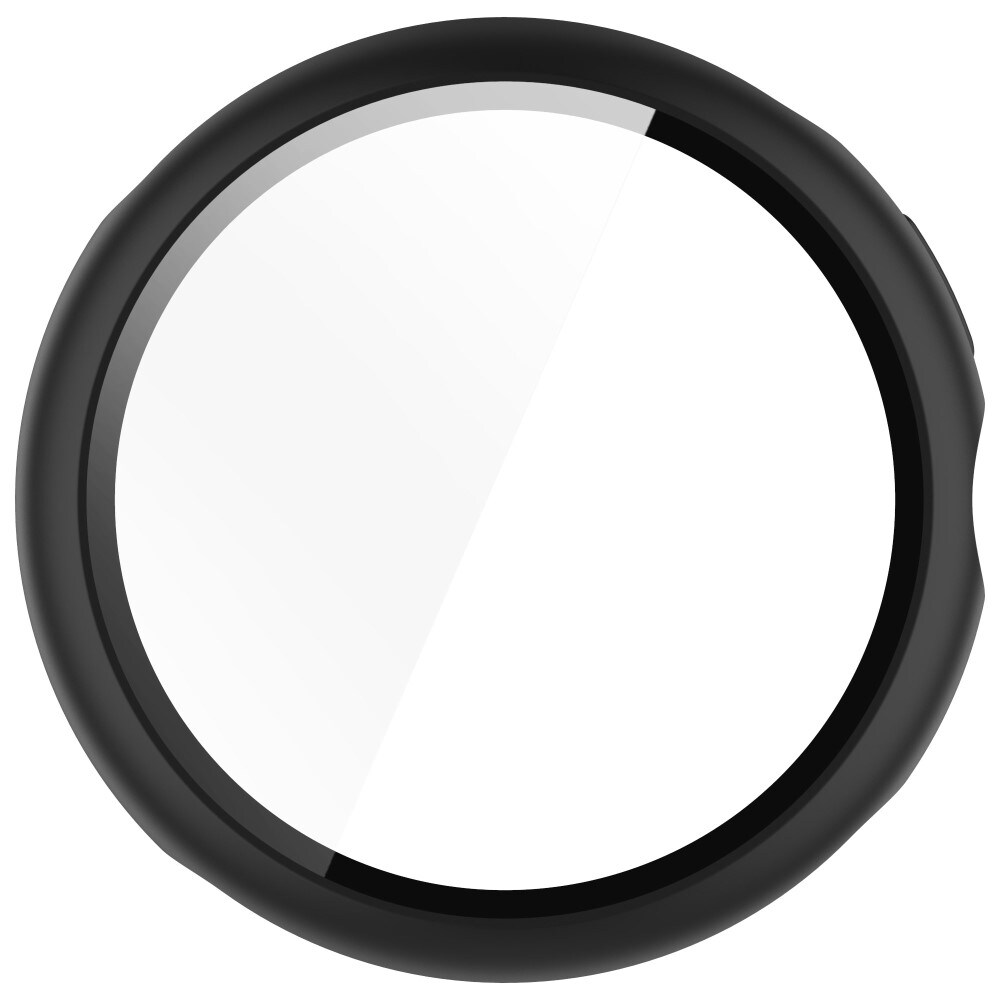 Google Pixel Watch 3 45mm Heldækkende cover med indbygget skærmbeskytter, Sort