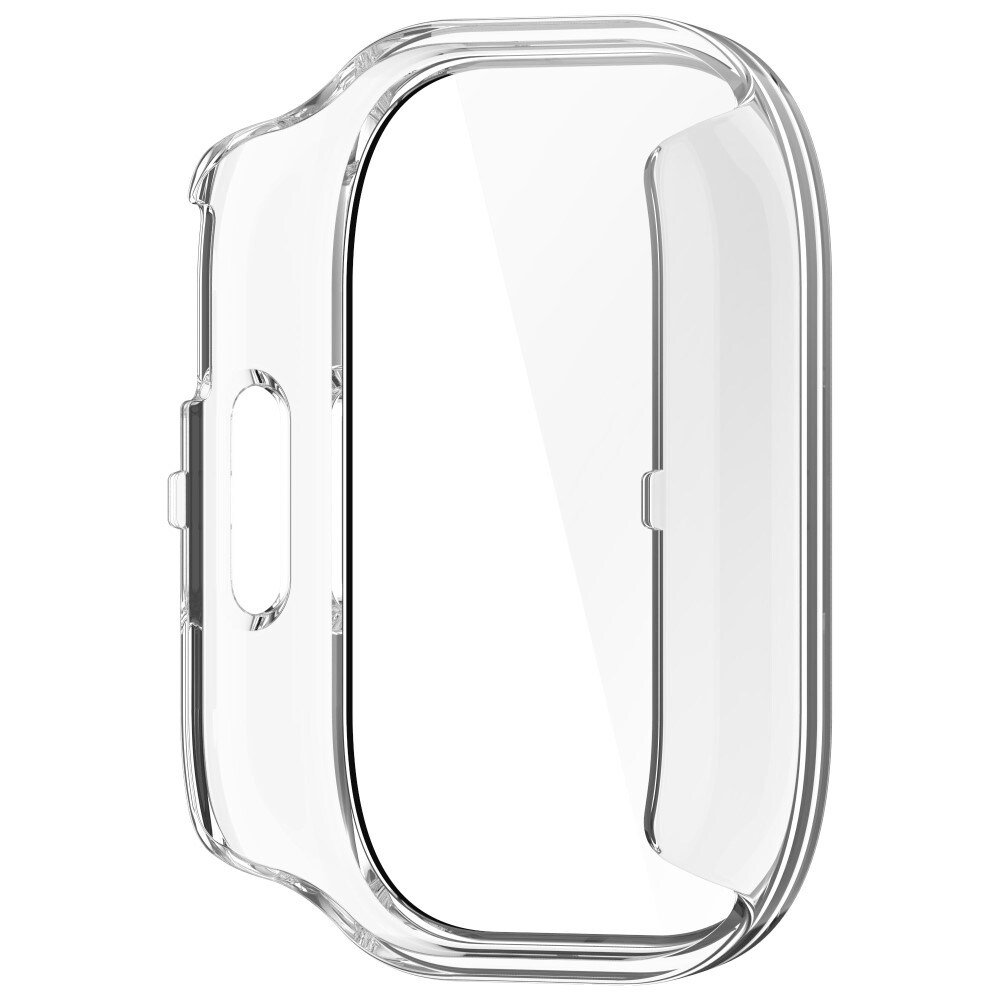 Xiaomi Redmi Watch 5 Active Heldækkende cover med indbygget skærmbeskytter, Gennemsigtig