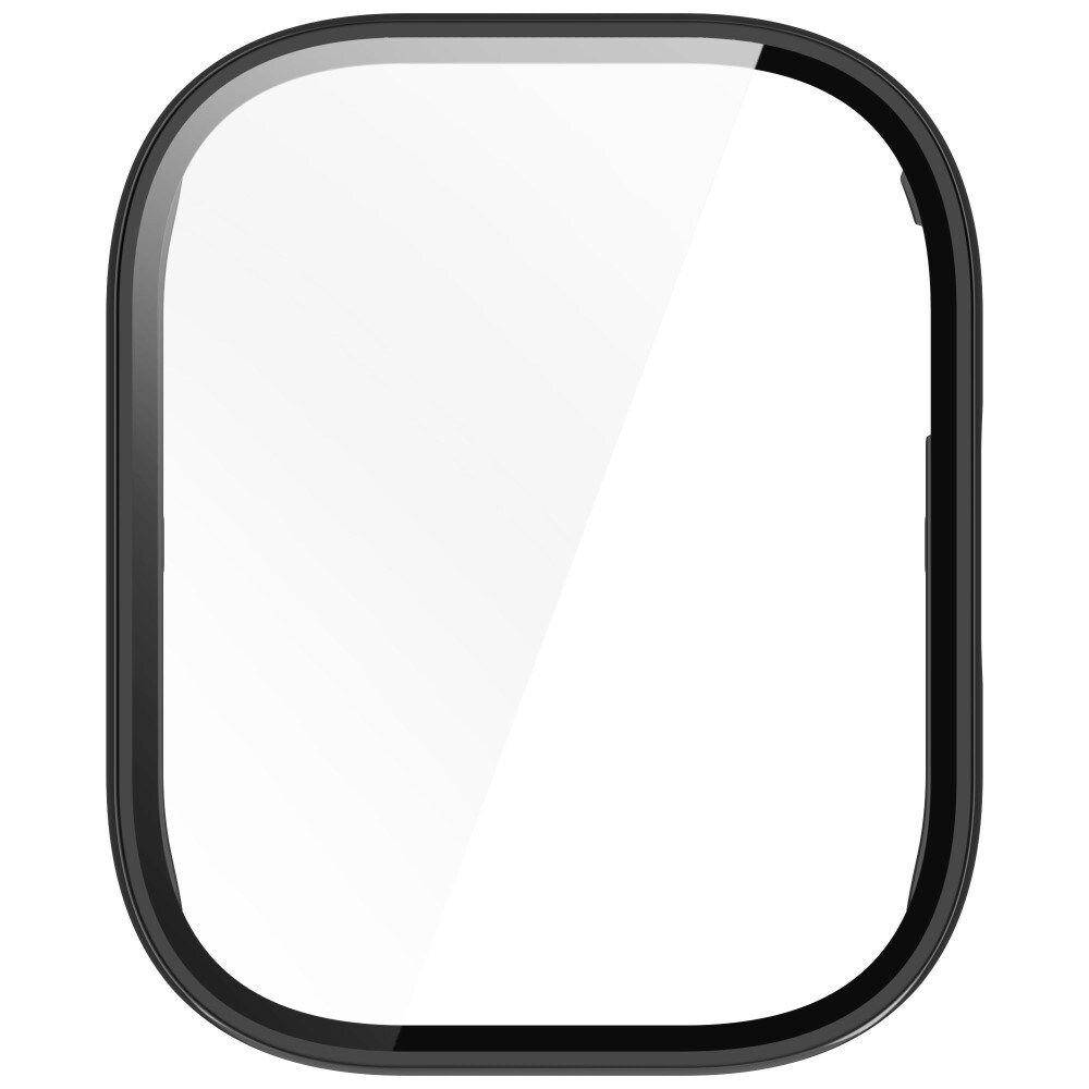 Xiaomi Redmi Watch 5 Lite Heldækkende cover med indbygget skærmbeskytter, Sort