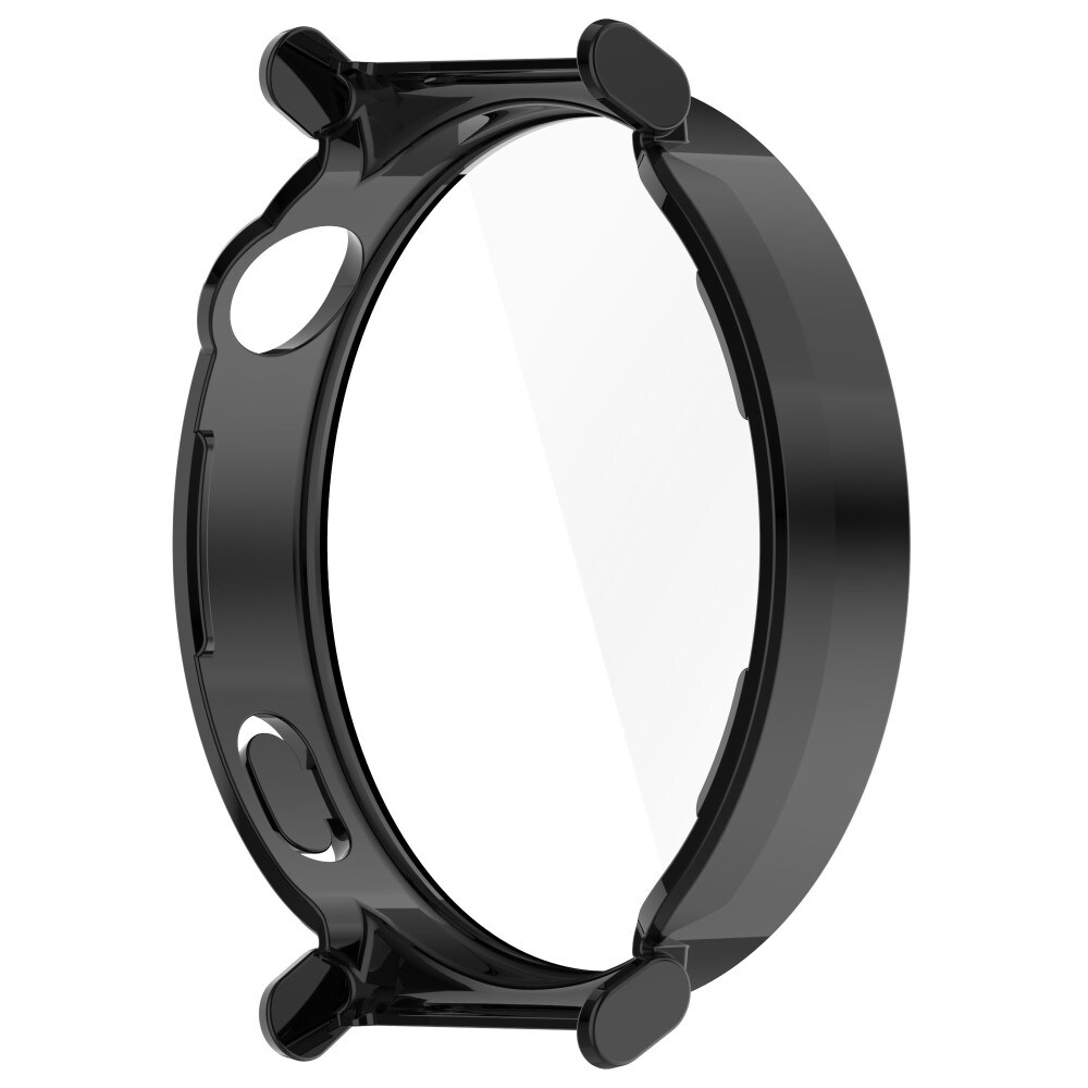 Huawei Watch GT 5 41mm Heldækkende cover med indbygget skærmbeskytter, Sort