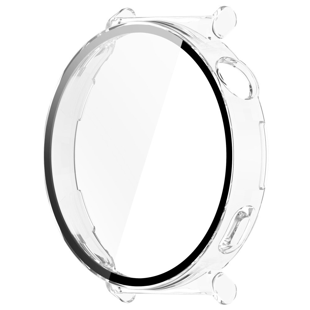 Huawei Watch GT 5 41mm Heldækkende cover med indbygget skærmbeskytter, Gennemsigtig