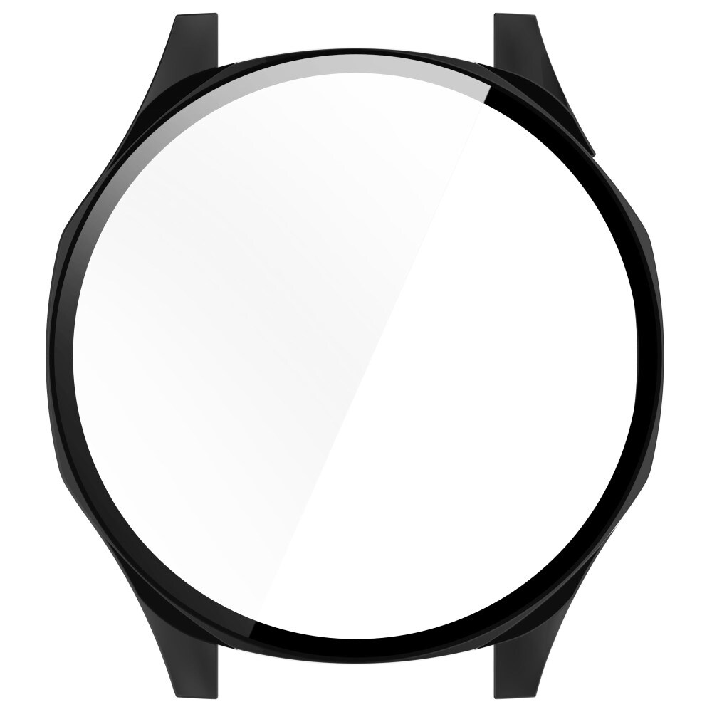 Huawei Watch GT 5 46mm Heldækkende cover med indbygget skærmbeskytter, Sort