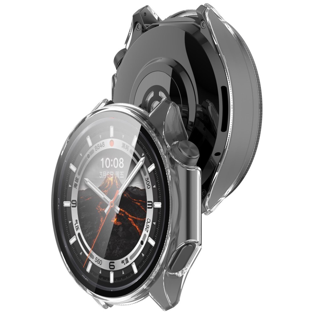  OnePlus Watch 3 Heldækkende cover med indbygget skærmbeskytter, Gennemsigtig