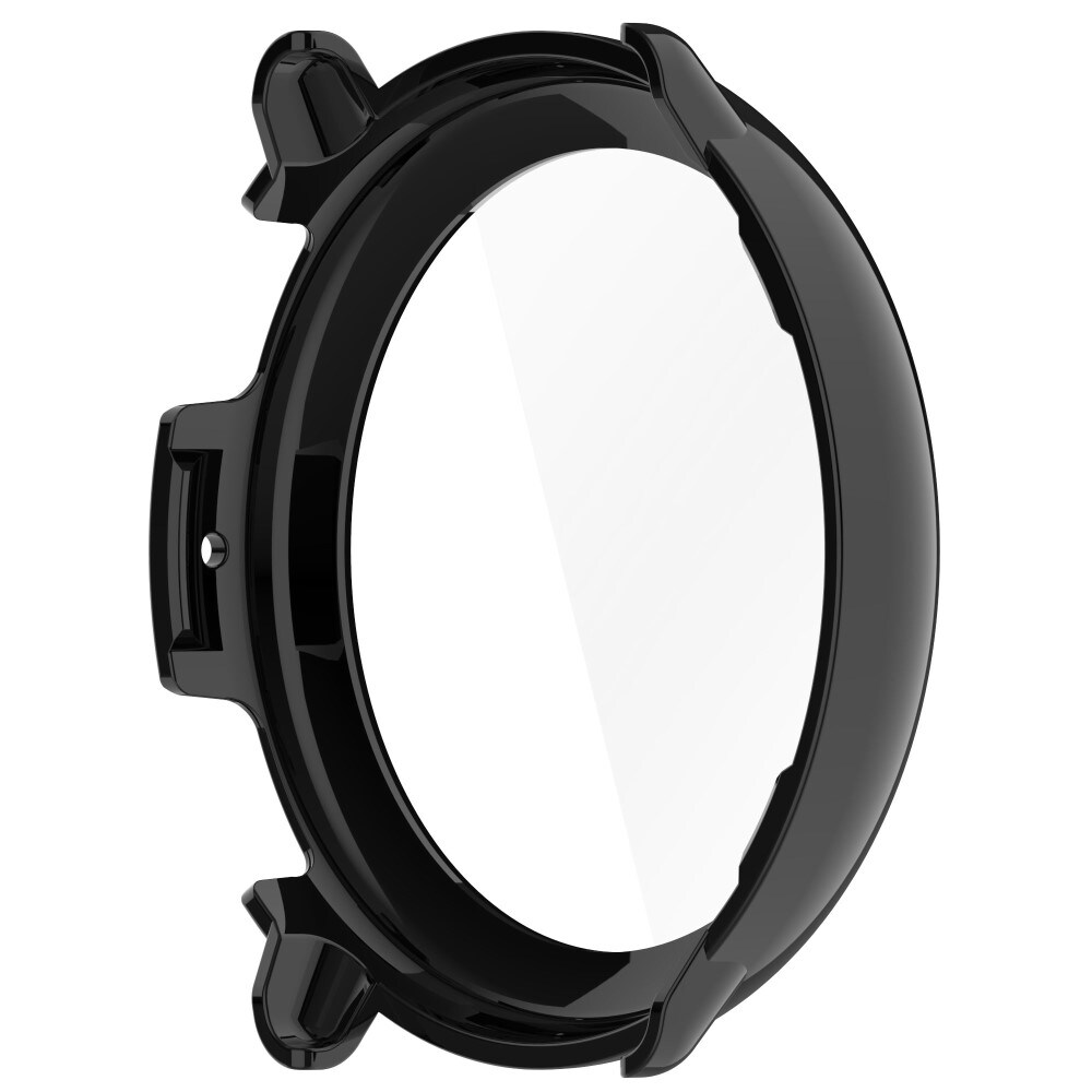 Amazfit Active 2 Heldækkende cover med indbygget skærmbeskytter, Sort