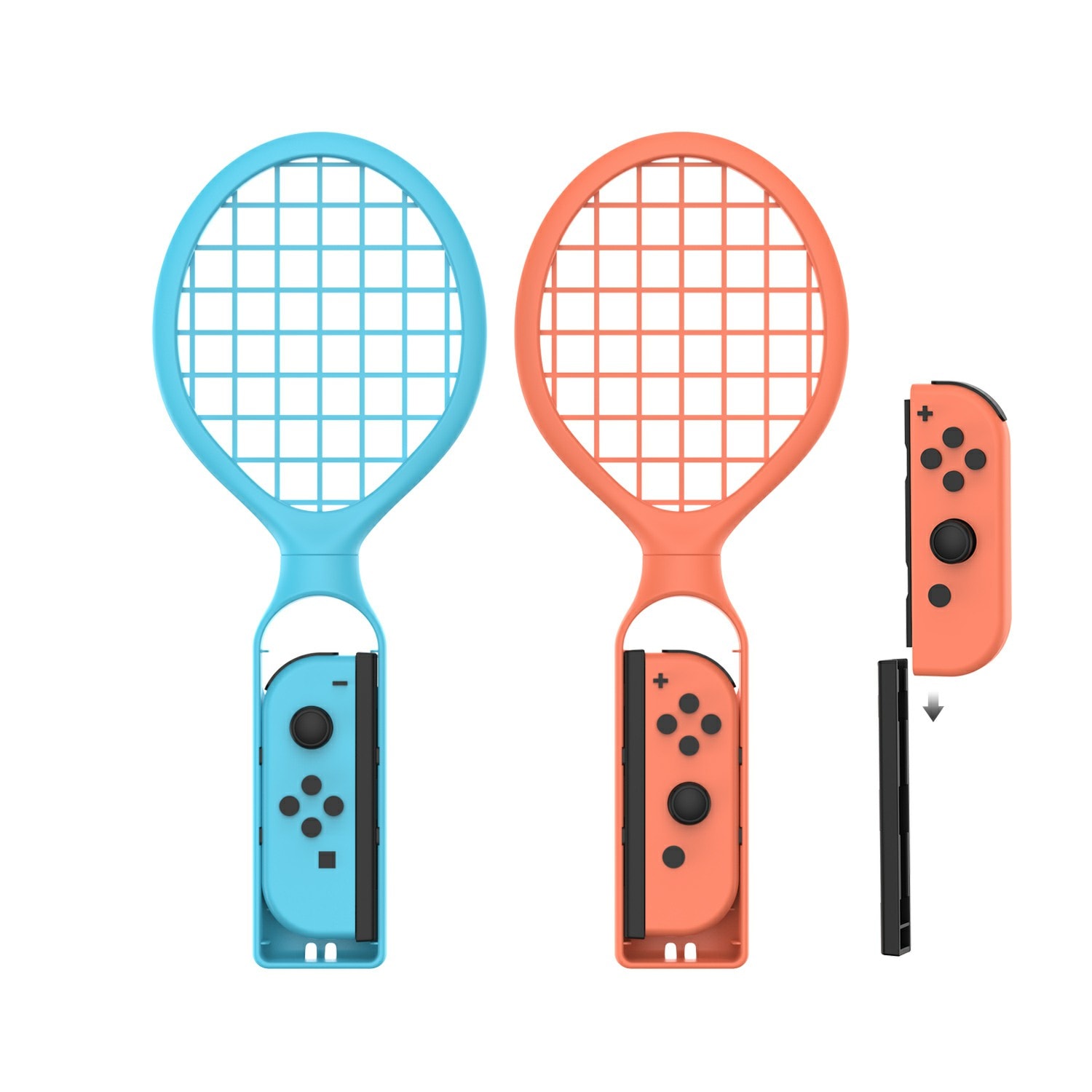 Nintendo Switch OLED Joy-Con ketcher, Blå/Rød