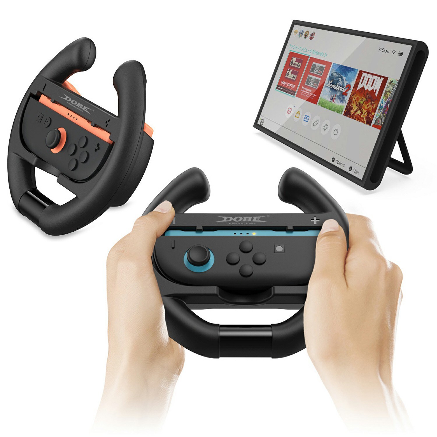 Nintendo Switch 2 Joy-Con rat, Sort