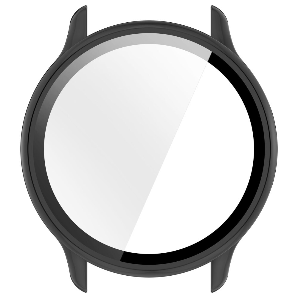 Garmin Vivoactive 6 Heldækkende cover med indbygget skærmbeskytter, Sort