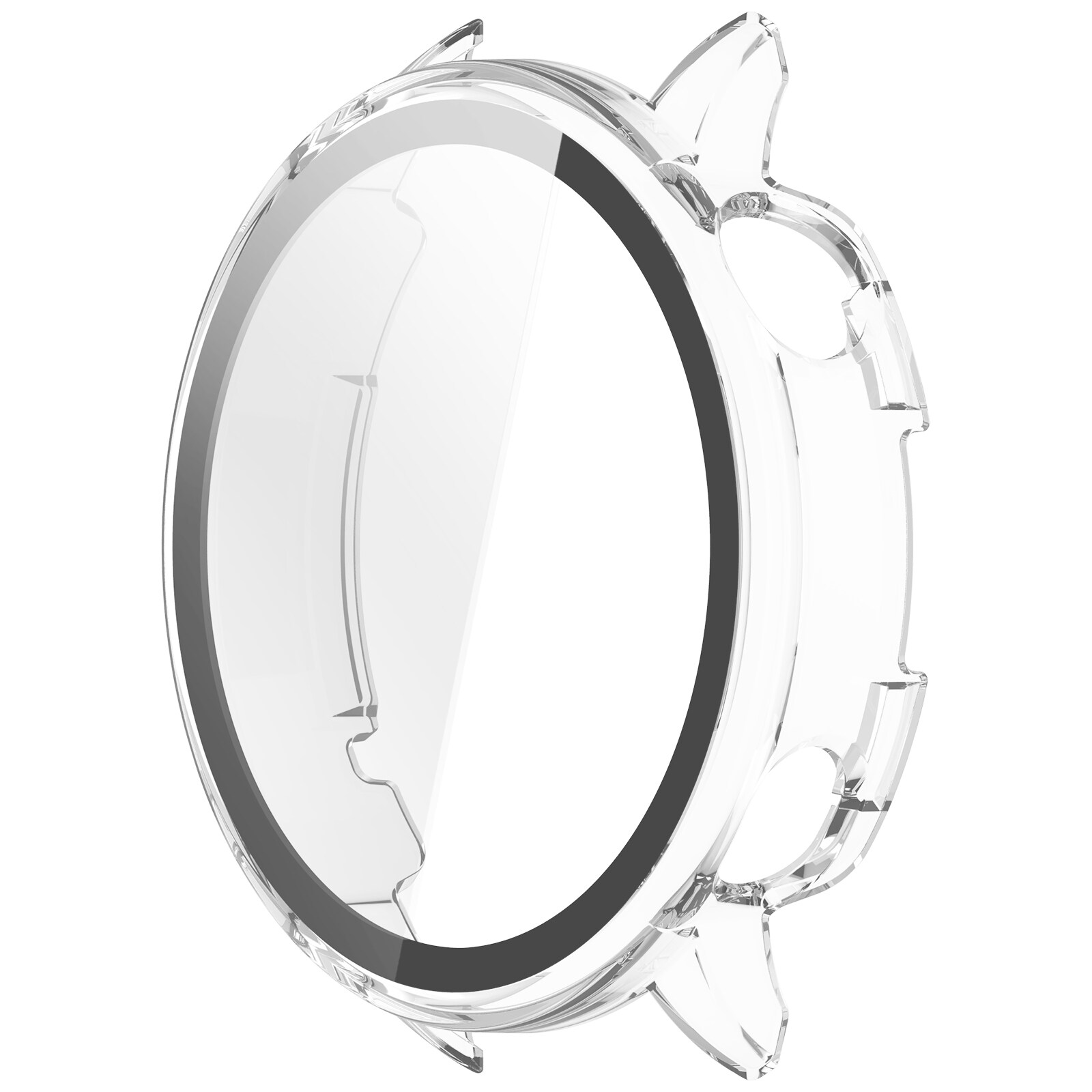  OnePlus Watch 3 43mm Heldækkende cover med indbygget skærmbeskytter, Gennemsigtig