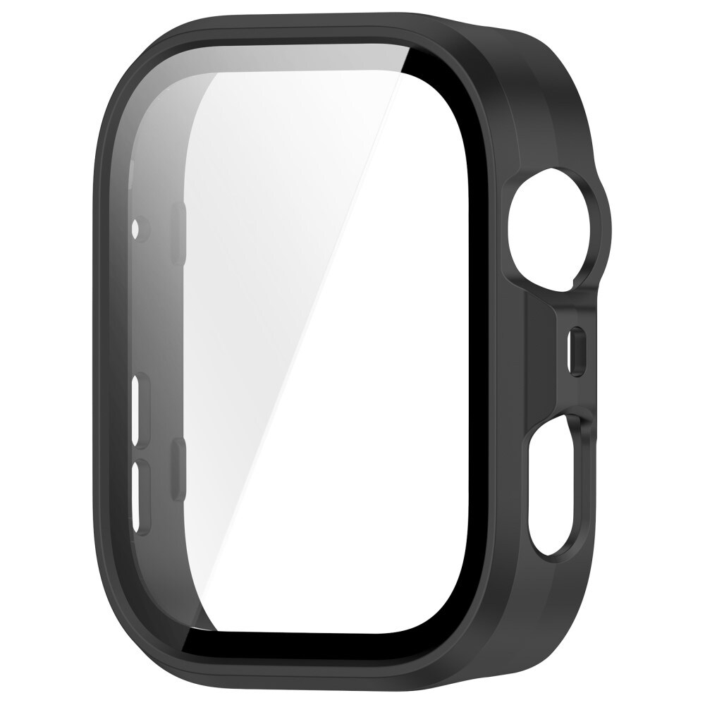 Huawei Watch Fit 4 Pro Heldækkende cover med indbygget skærmbeskytter, Sort