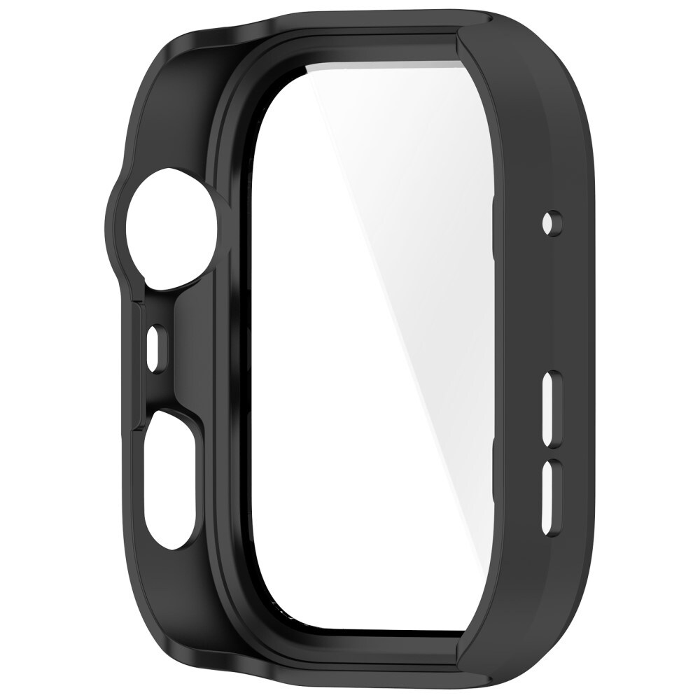 Huawei Watch Fit 4 Pro Heldækkende cover med indbygget skærmbeskytter, Sort