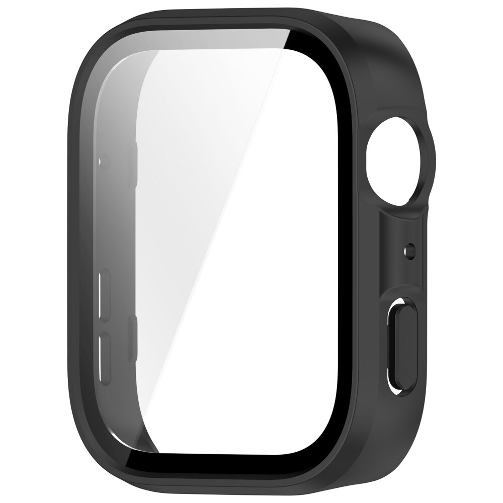 Huawei Watch Fit 4 Heldækkende cover med indbygget skærmbeskytter, Sort