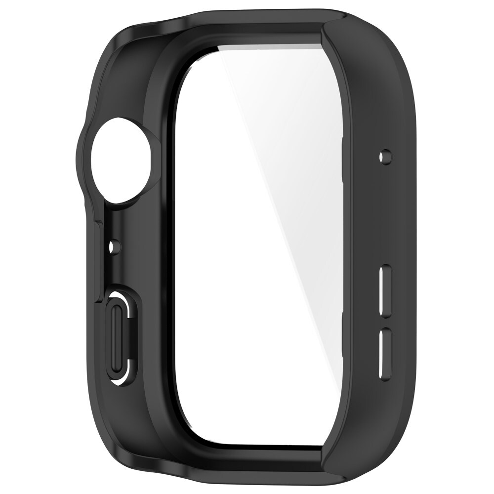 Huawei Watch Fit 4 Heldækkende cover med indbygget skærmbeskytter, Sort