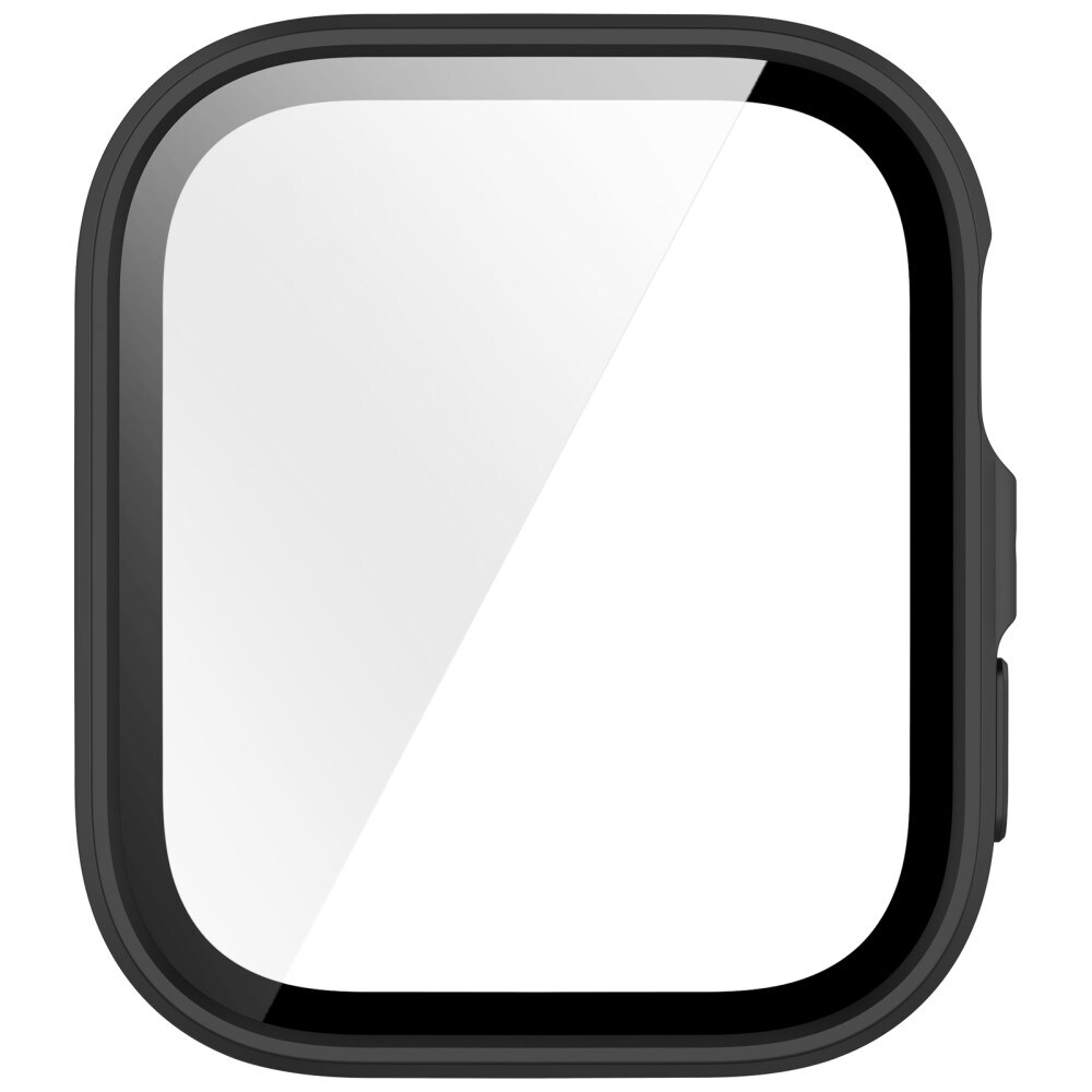 Huawei Watch Fit 4 Heldækkende cover med indbygget skærmbeskytter, Sort
