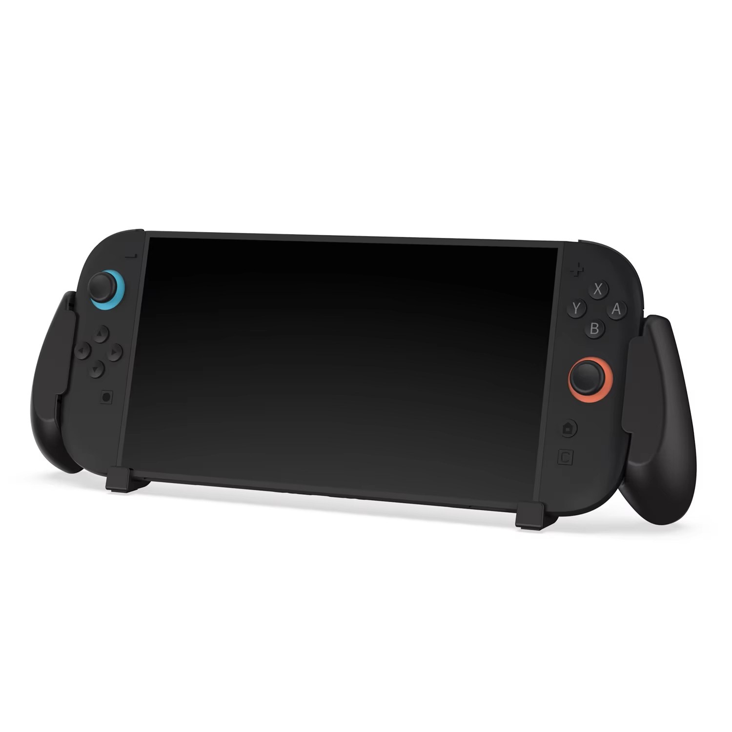 Nintendo Switch 2 Håndgreb med spilkortopbevaring, Sort