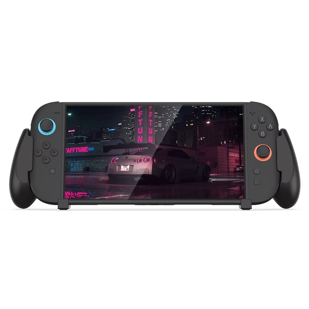 Nintendo Switch 2 Håndgreb med spilkortopbevaring, Sort