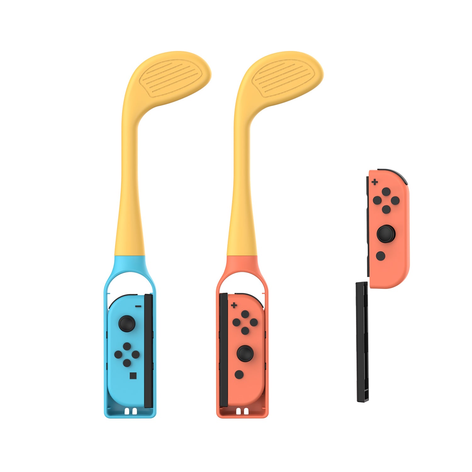 Nintendo Switch OLED Joy-Con golfkøller, Blå/Rød