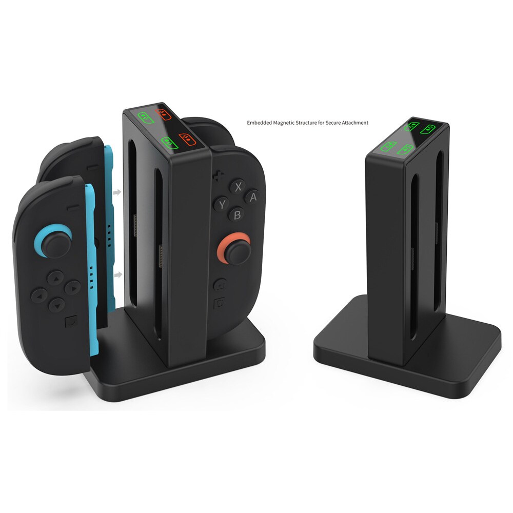 Nintendo Switch 2 Joy-Con opladningsstation, Sort