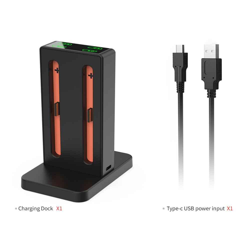 Nintendo Switch 2 Joy-Con opladningsstation, Sort