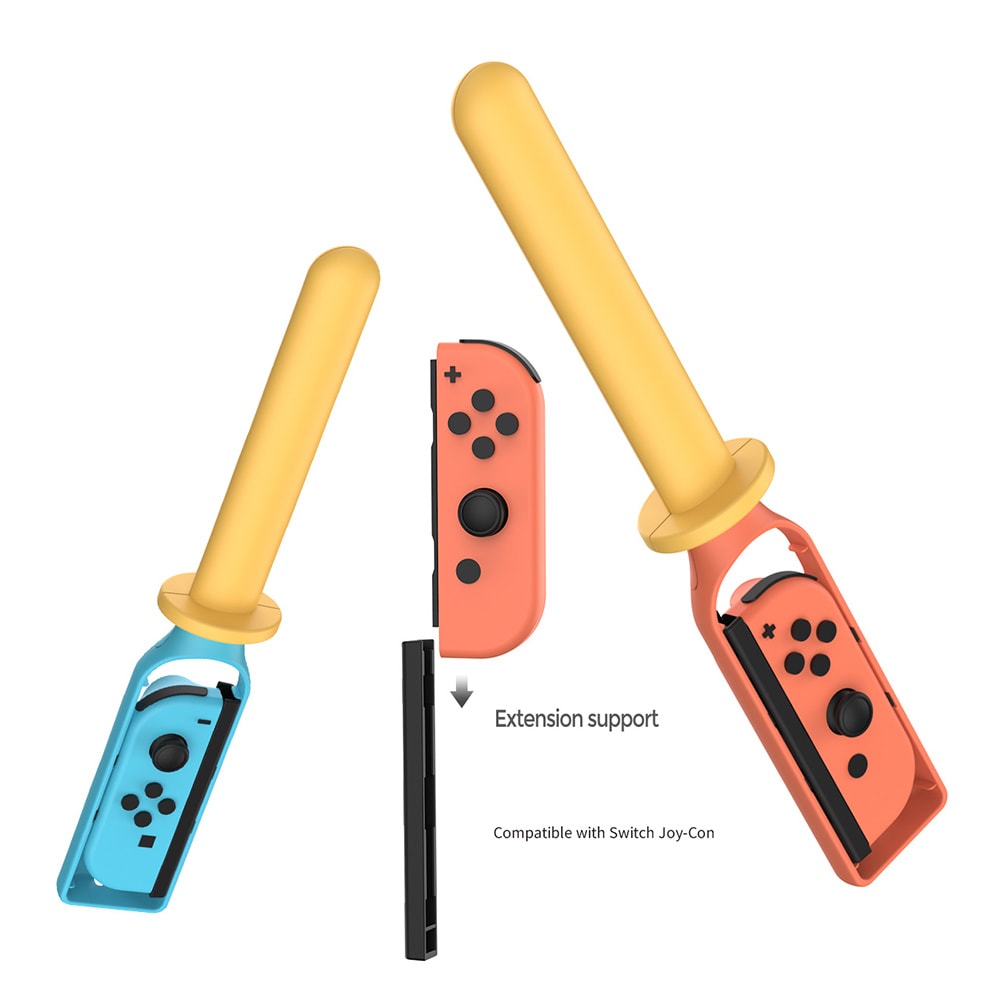 Nintendo Switch 2 Joy-Con sværd, Blå/Rød