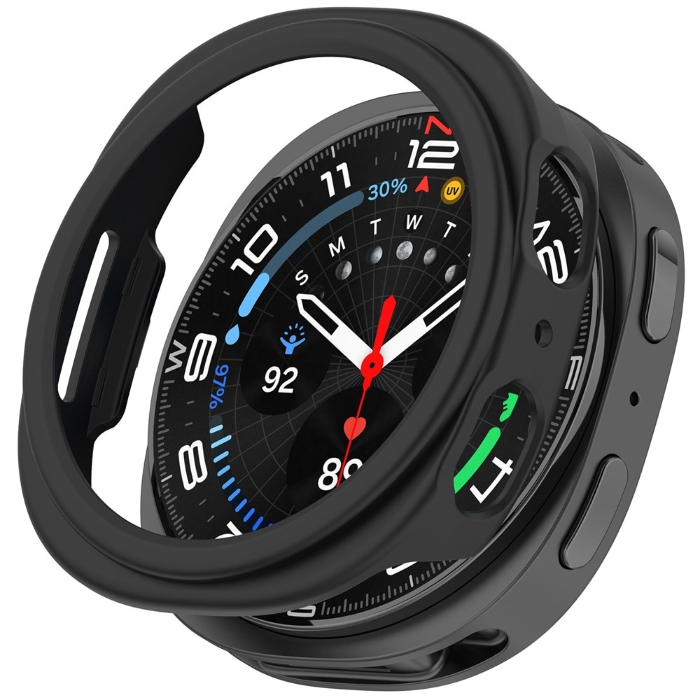 Samsung Galaxy Watch 8 44mm Hårdt Cover, Sort