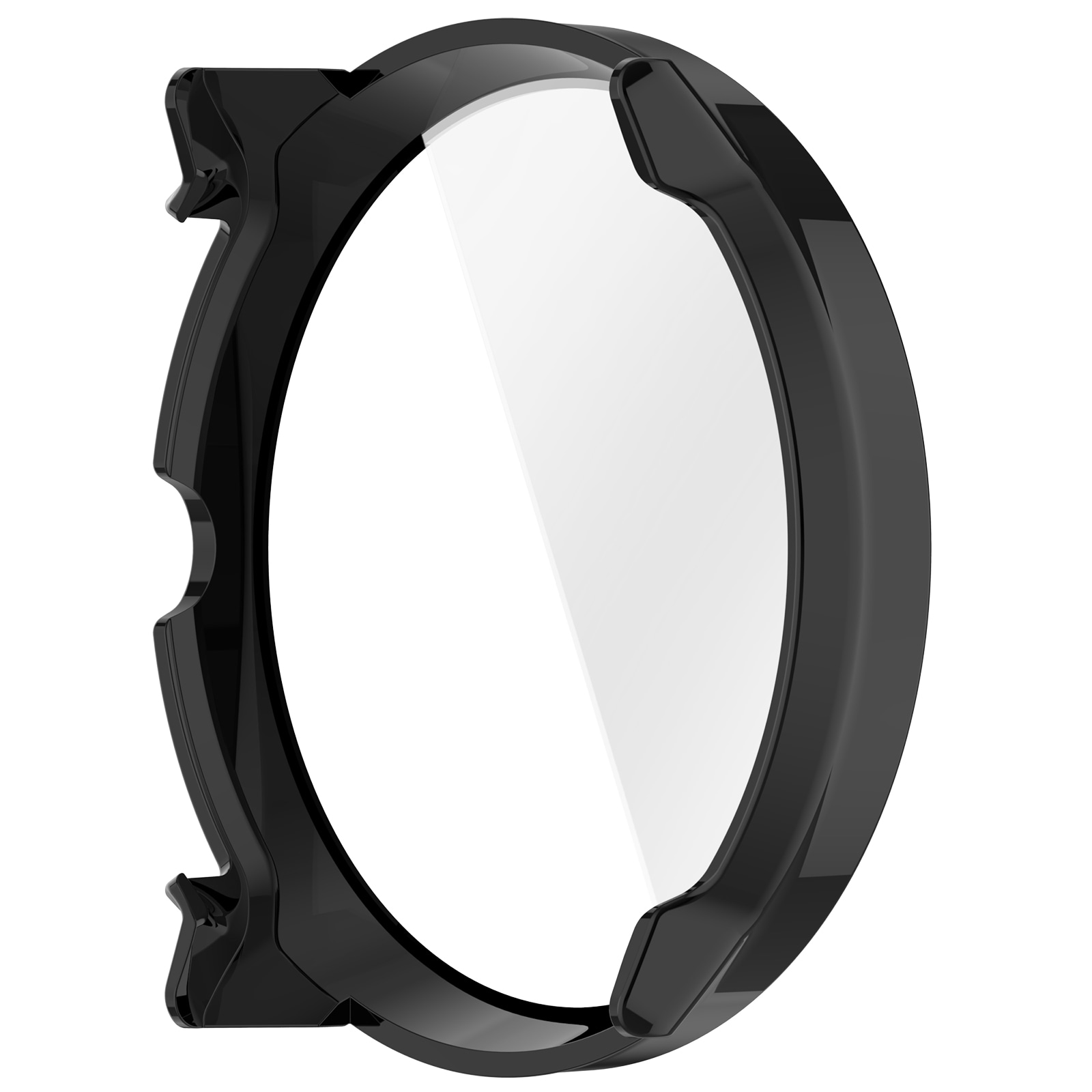 Suunto Race 2 Heldækkende cover med indbygget skærmbeskytter, Sort