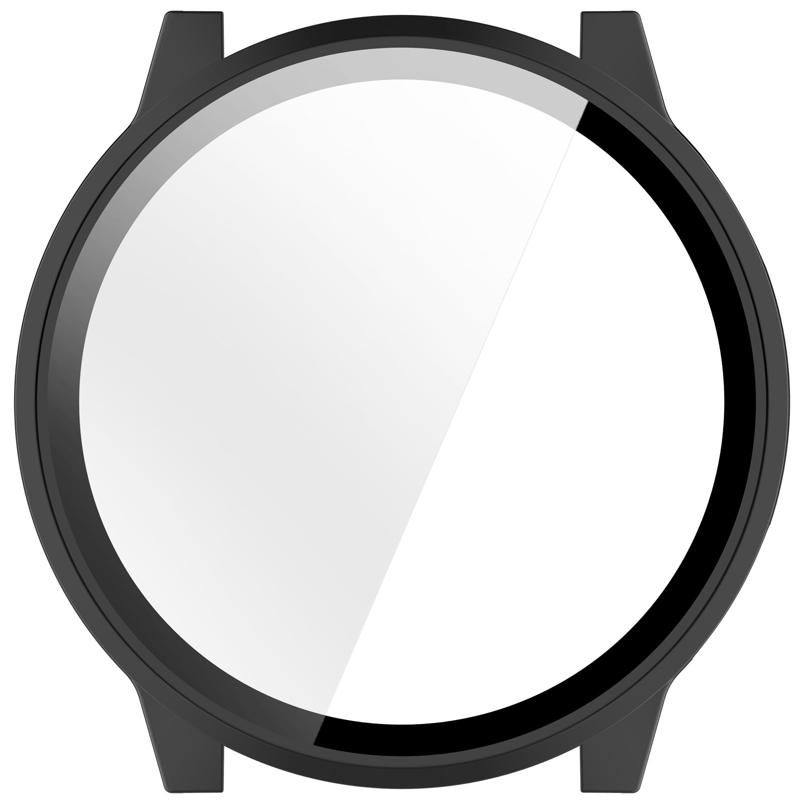 Garmin Venu 4 45mm Heldækkende cover med indbygget skærmbeskytter, Sort