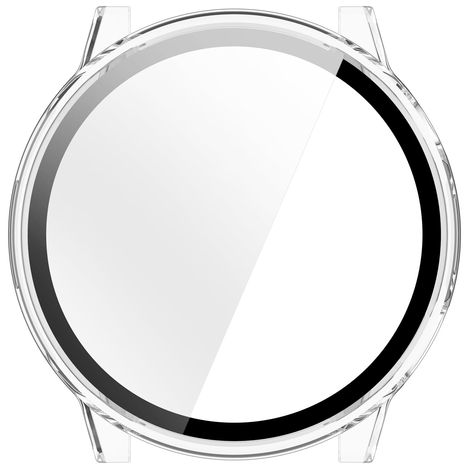 Garmin Venu 4 45mm Heldækkende cover med indbygget skærmbeskytter, Gennemsigtig