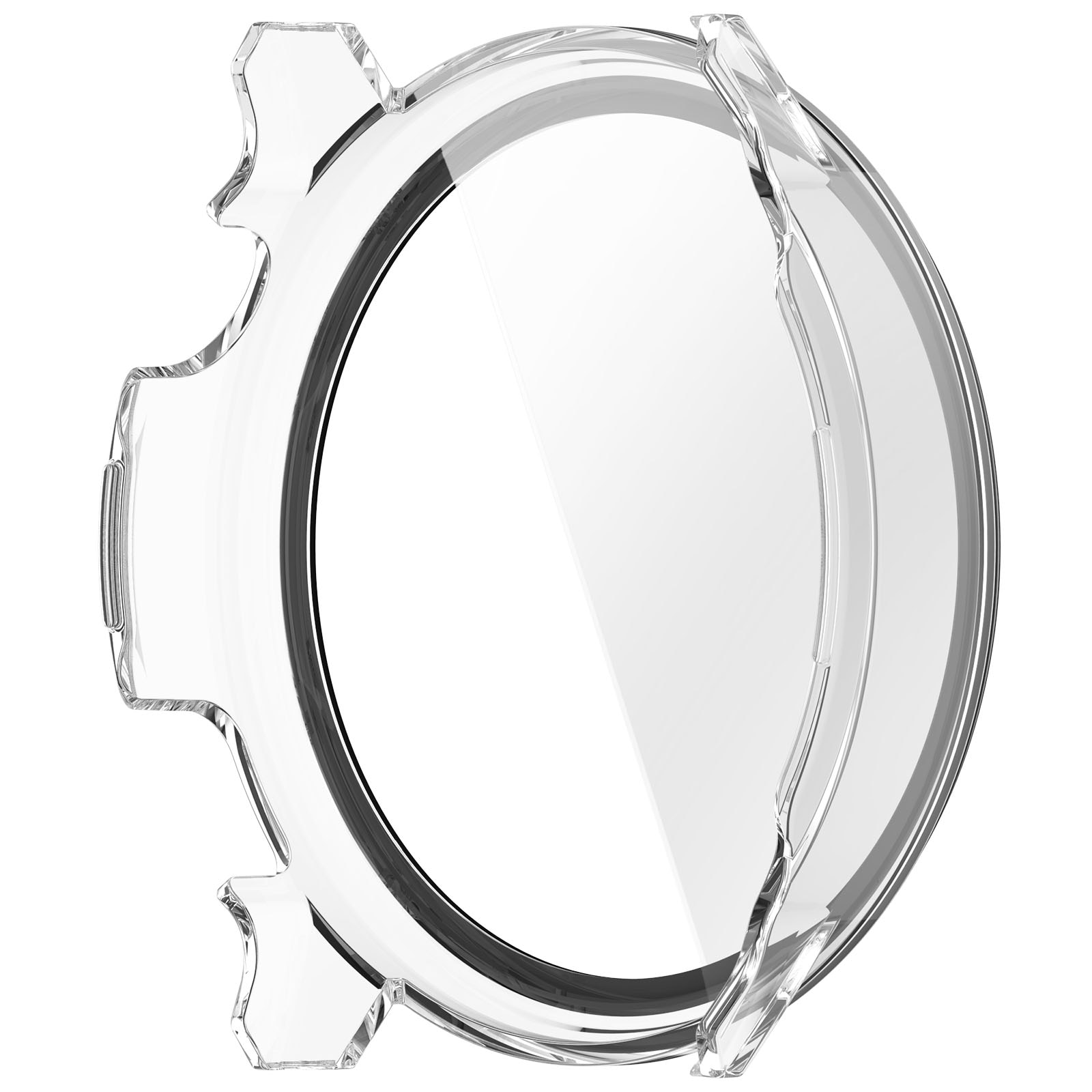 Garmin Venu 4 41mm Heldækkende cover med indbygget skærmbeskytter, Gennemsigtig