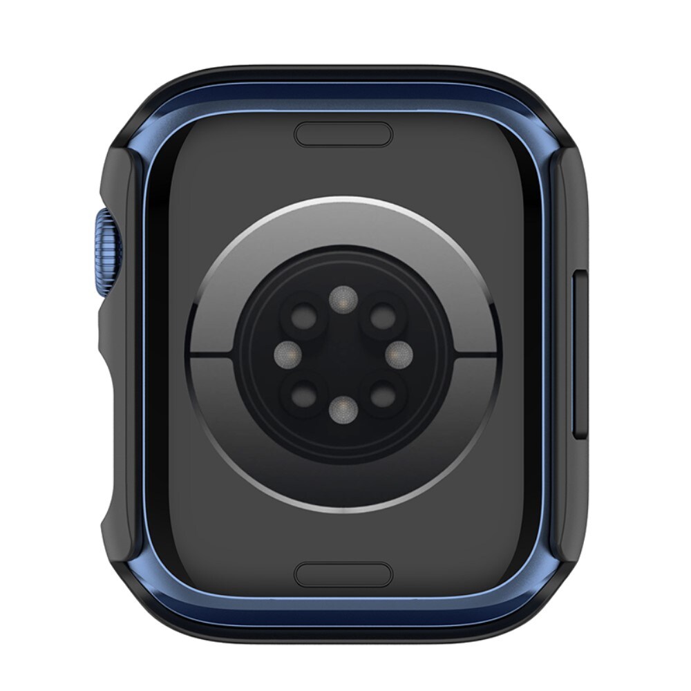 Apple Watch Series 8 45mm Heldækkende cover med indbygget skærmbeskytter, Sort
