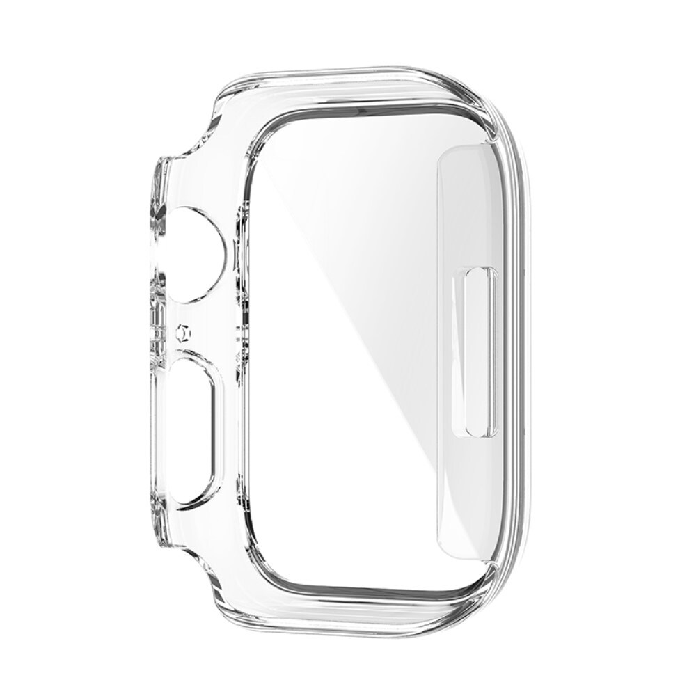 Apple Watch Series 4-6 40mm Heldækkende cover med indbygget skærmbeskytter, Gennemsigtig