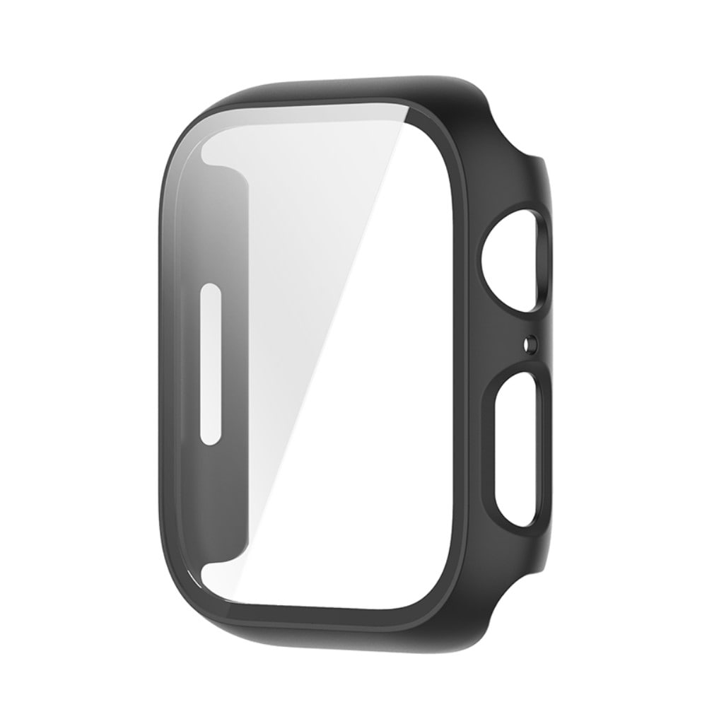 Apple Watch Series 7 41mm Heldækkende cover med indbygget skærmbeskytter, Sort