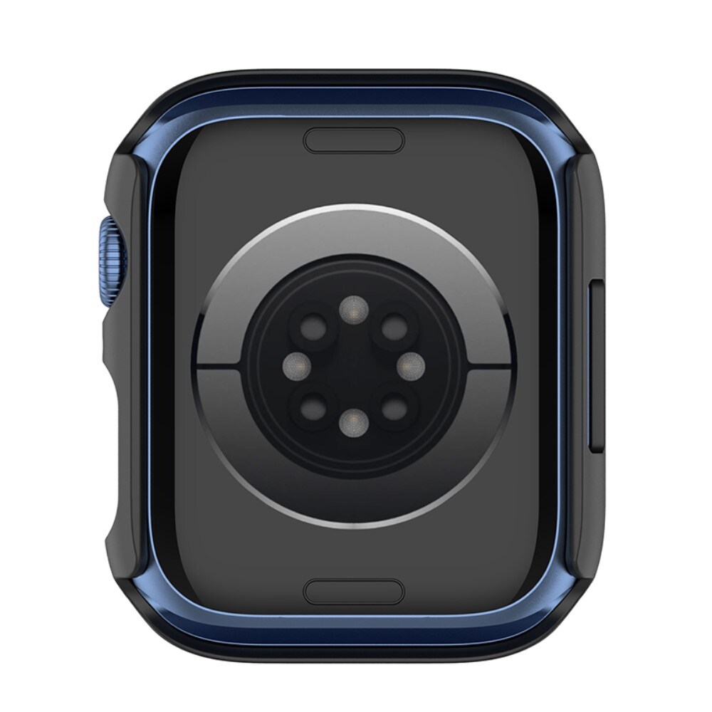 Apple Watch Series 7 41mm Heldækkende cover med indbygget skærmbeskytter, Sort