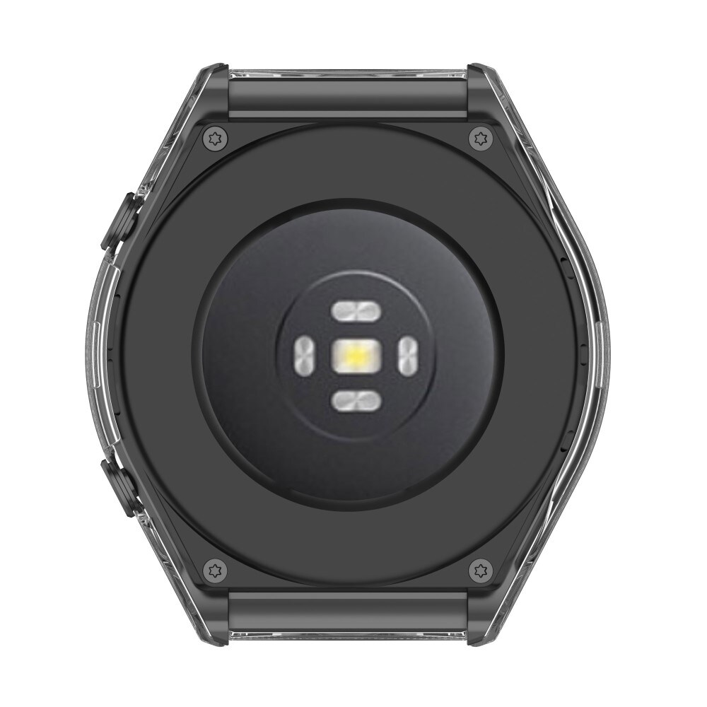 Xiaomi Watch S1 Heldækkende cover med indbygget skærmbeskytter, Gennemsigtig