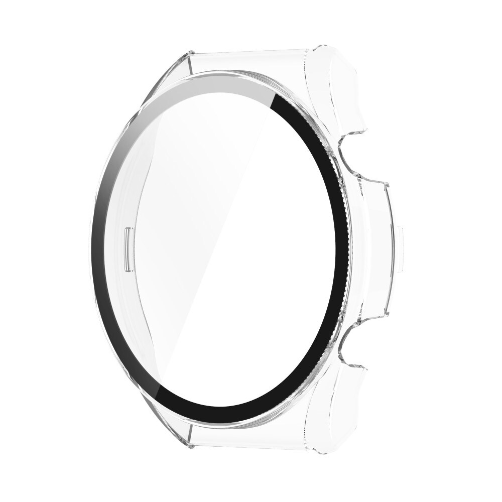 Xiaomi Watch S1 Heldækkende cover med indbygget skærmbeskytter, Gennemsigtig