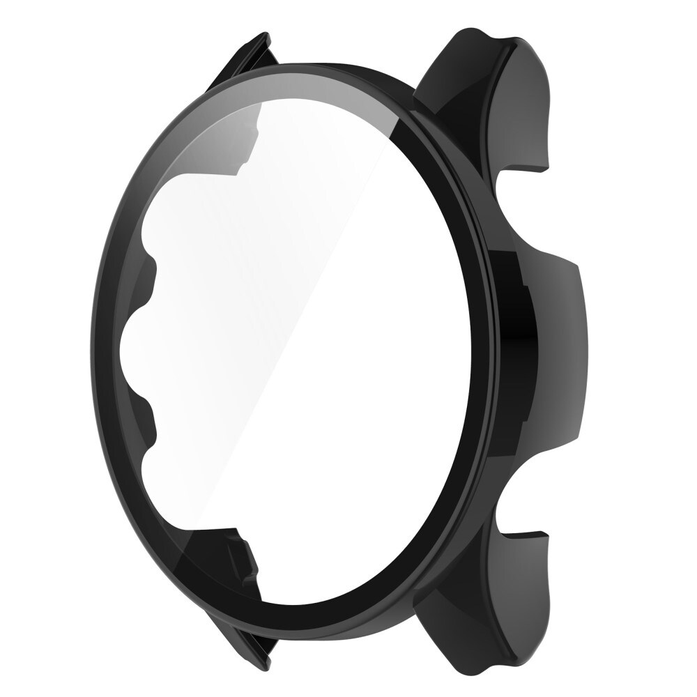 Garmin Forerunner 255S Heldækkende cover med indbygget skærmbeskytter, Sort