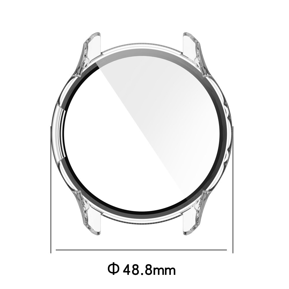 Garmin Forerunner 955 Heldækkende cover med indbygget skærmbeskytter, Sort