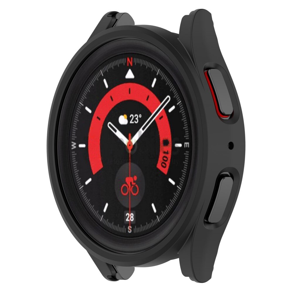 Samsung Galaxy Watch 5 Pro 45mm Hårdt Cover, Sort