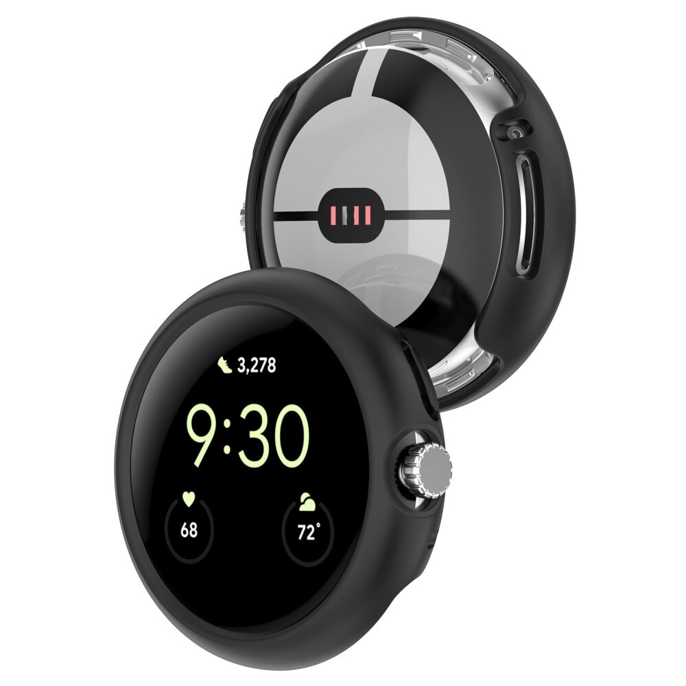 Google Pixel Watch 3 41mm Hårdt Cover, Sort