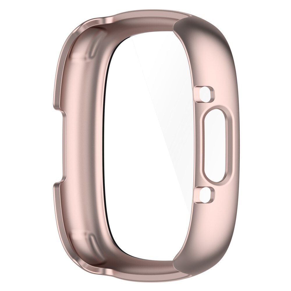 Fitbit Sense 2 Heldækkende cover med indbygget skærmbeskytter, Rose guld